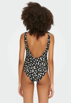 ONLY DEEP BACK - Badeanzug - Black -Mode Verkauf a825887a6a3644d0bdef044e6e581b9c