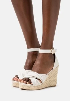 ONLY Shoes ONLAMELIA WEDGE - Plateausandalette - White