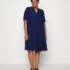 ONLY CARMAKOMA CARARUM DRESS - Freizeitkleid - Peacoat