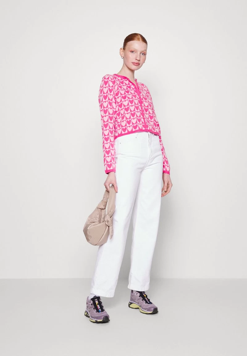 ONLY ONLLOVE CARDIGAN - Strickjacke - Fuchsia Purple 4 ONLY ONLLOVE CARDIGAN - Strickjacke - Fuchsia Purple – Bild 2