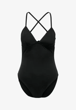 ONLY EINFARBIGER - Badeanzug - Black -Mode Verkauf acc24b0ff66241199950ba9c5a876b81