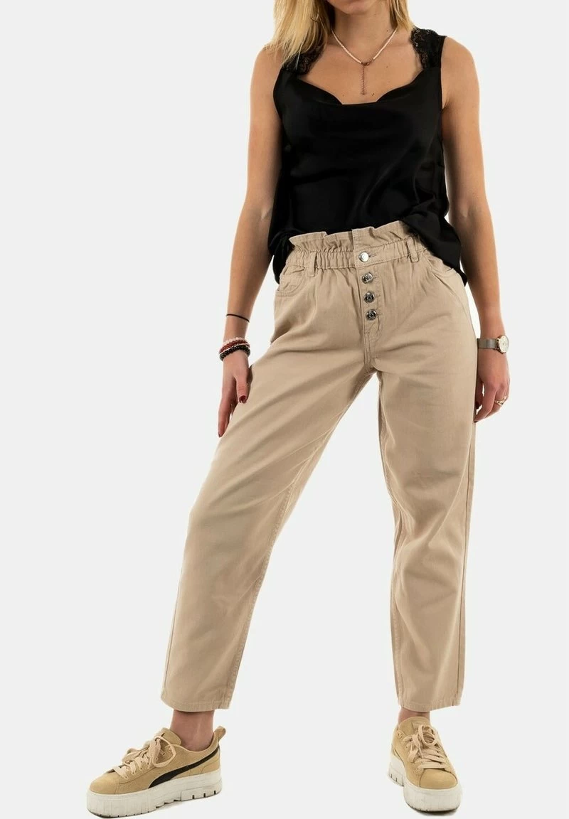 ONLY Stoffhose - Beige 6 ONLY Stoffhose - Beige – Bild 4