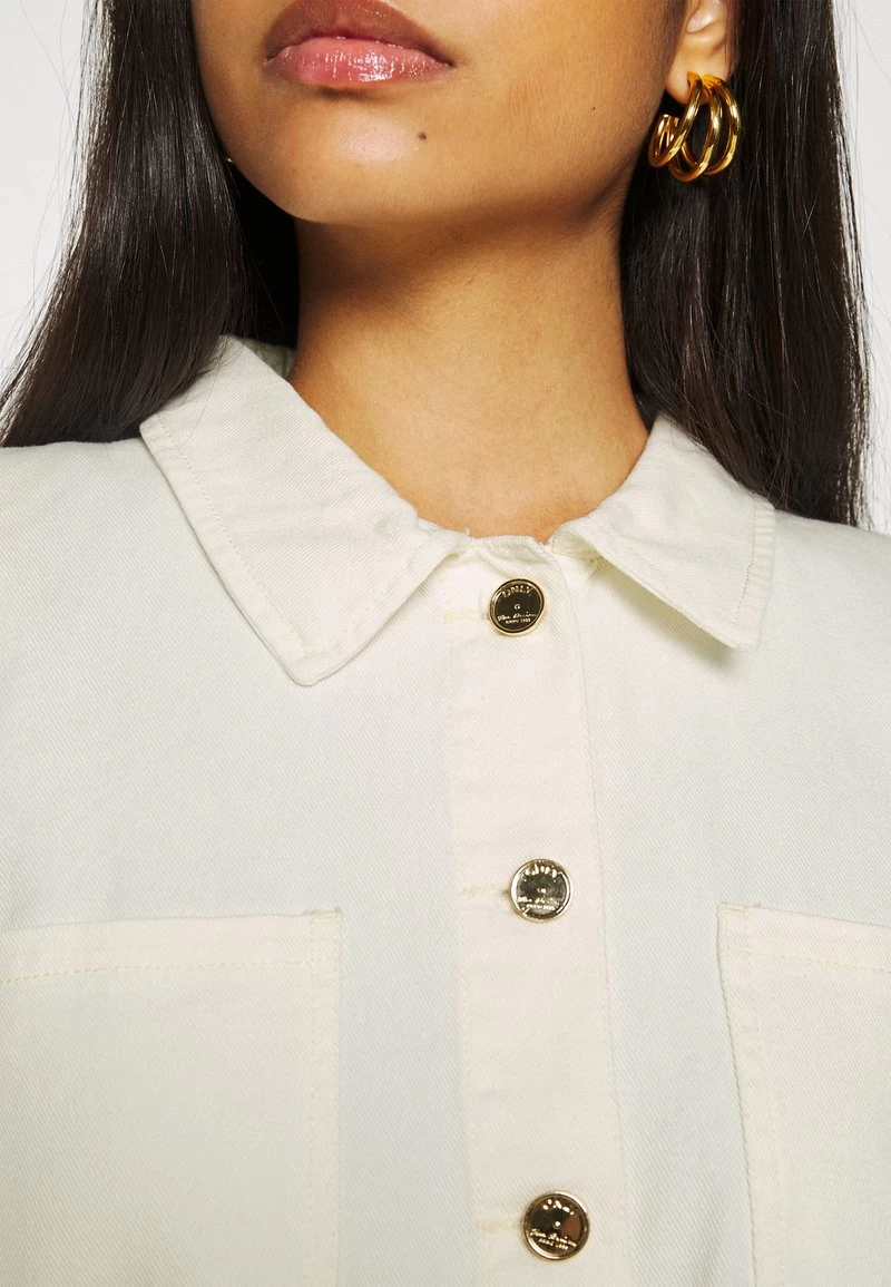 ONLY ONLMELROSE JACKET YORK - Jeansjacke - Ecru 8 ONLY ONLMELROSE JACKET YORK - Jeansjacke - Ecru – Bild 6