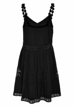 ONLY ONLKARMEN ANNE LIFE S/L WVN NOOS - Freizeitkleid - Black -Mode Verkauf ae99e0fdbebe461585d3872262d3895a