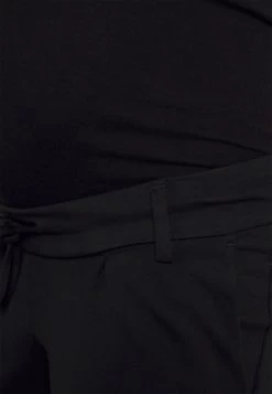 ONLY MATERNITY OLMPOPTRASH LIFE EASY - Shorts - Black -Mode Verkauf aebc3d45442d470e8f88e40fe5f1af14