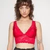 ONLY Bustier - Equestrian Red