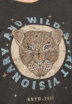 ONLY ONLLUCINDA ANIMAL HEAD - Sweatshirt - Black -Mode Verkauf b21b8caefcd44676aeadceb04e8601ce