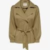 ONLY KURZER - Trenchcoat - Tan 1 ONLY KURZER - Trenchcoat - Tan -Mode Verkauf b2390bd5b686430cbc88cd0c0f02201a