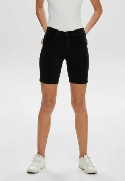 ONLY BERMUDA RAIN - Jeans Shorts - Schwarz