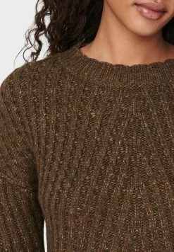ONLY GROB - Strickpullover - Potting Soil -Mode Verkauf b3d805c5a96441f8ad40ceaa5660d94a