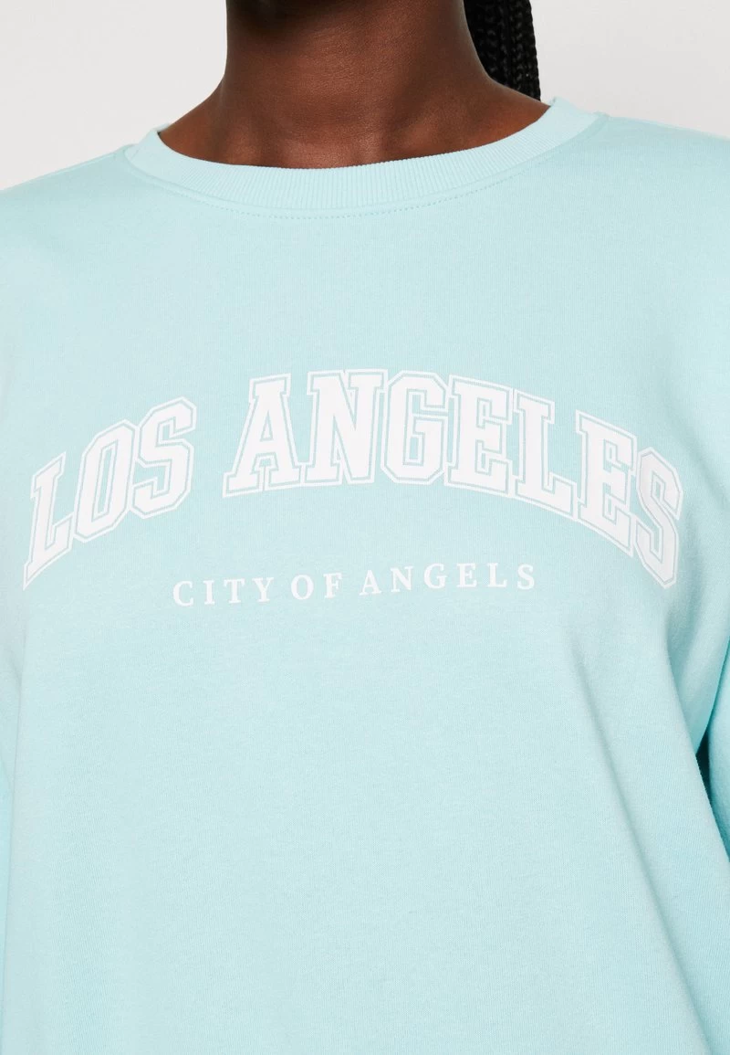 ONLY ONLDREAMER ACADEMY O NECK - Sweatshirt - Pastel Turquoise Los Angeles 8 ONLY ONLDREAMER ACADEMY O NECK - Sweatshirt - Pastel Turquoise Los Angeles – Bild 6