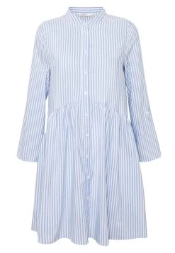 ONLY ONLDITTE LIFE 3/4 - Blusenkleid - Cloud Dancer/blue -Mode Verkauf b8bd78434d934f90a030eae80b41f6c4