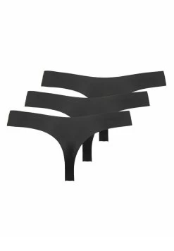 ONLY STRING 3 PACK ONLTR - String - Schwarz -Mode Verkauf b8d9a92bb50c49728de2b7971b3c6f62