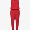ONLY EINFARBIG - Jumpsuit - Mars Red