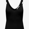 ONLY ÄRMELLOSES - Top - Black