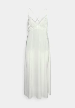 ONLY ONLGHITA BRIDE MAXI NIGHTGOWN - Nachthemd - Cloud Dancer -Mode Verkauf bc53556317dd4d3190bac51378583cc8