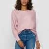 ONLY LANGARM ONLDANI - Strickpullover - Rosa -Mode Verkauf bc937cd7a181425186e59be03158f2da
