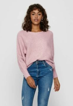 ONLY LANGARM ONLDANI - Strickpullover - Rosa