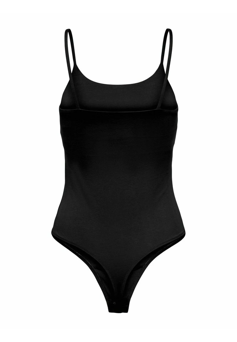ONLY BASIC STRETCH MIT SPAGHETTI TRÄGERN - Body - Schwarz 4 ONLY BASIC STRETCH MIT SPAGHETTI TRÄGERN - Body - Schwarz – Bild 2