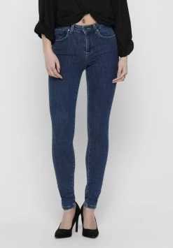 ONLY ONLPOWER MID PUSH UP - Jeans Skinny Fit - Dark Blue Denim -Mode Verkauf be19992907f74504985bad8f9afe7fb2 1