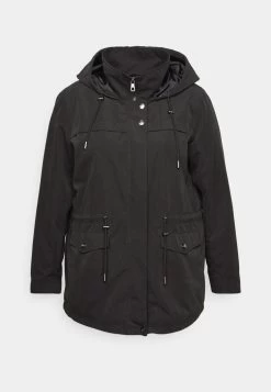 ONLY CARMAKOMA CARNEWSTARLINE SPRING - Übergangsjacke - Black -Mode Verkauf be443edd3b894e1989cd3a3ca7a660ee