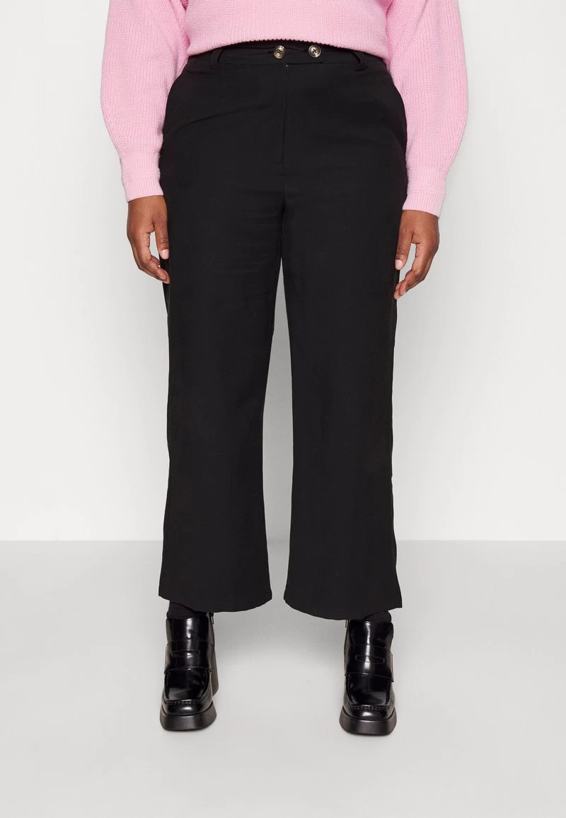 ONLY CARMAKOMA CARKIMANOS WIDE PANT - Stoffhose - Black 8 ONLY CARMAKOMA CARKIMANOS WIDE PANT - Stoffhose - Black – Bild 6