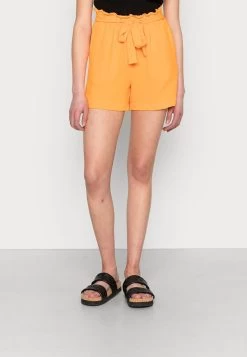 ONLY ONLMETTE PAPERBAG - Shorts - Flame Orange