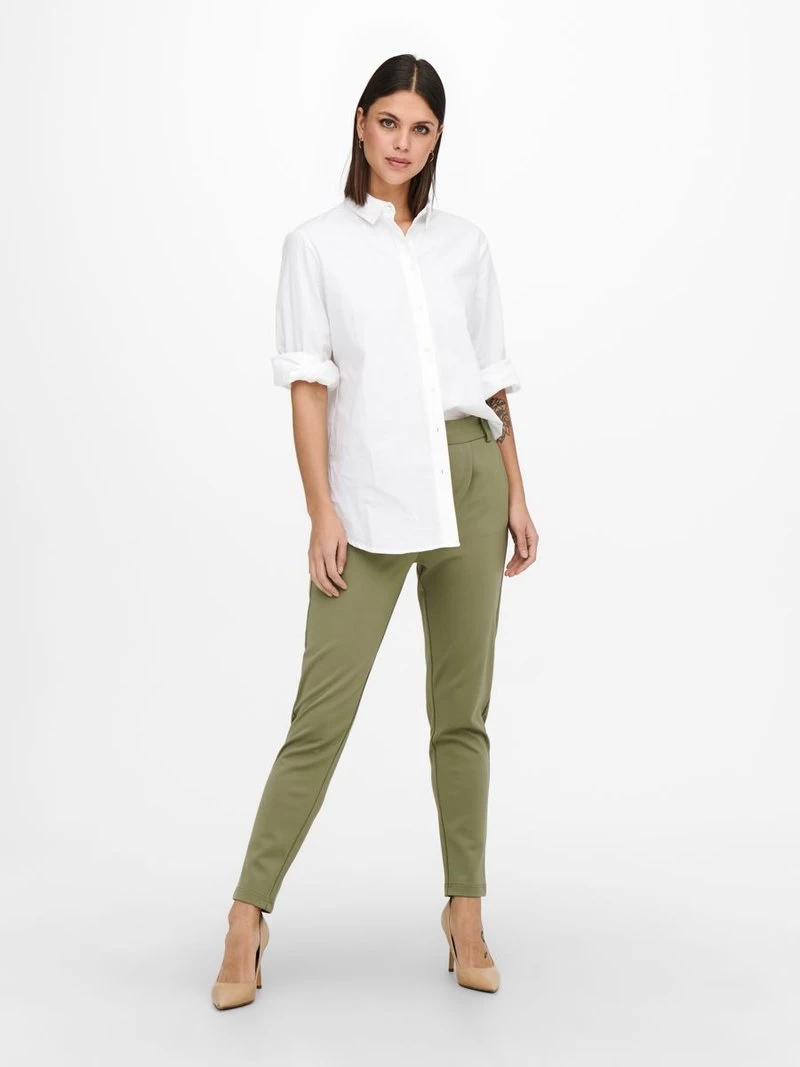 ONLY ONLPOPTRASH LIFE EASY COL PNT NOOS - Stoffhose - Mermaid 4 ONLY ONLPOPTRASH LIFE EASY COL PNT NOOS - Stoffhose - Mermaid – Bild 2