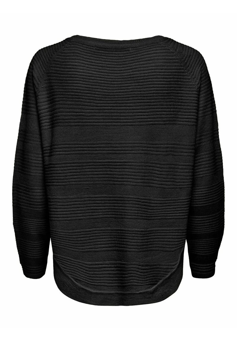 ONLY DÜNNER LANGARM BASIC STRETCH SWEATER ONLCAVIAR - Strickpullover - Schwarz 6 ONLY DÜNNER LANGARM BASIC STRETCH SWEATER ONLCAVIAR - Strickpullover - Schwarz – Bild 4