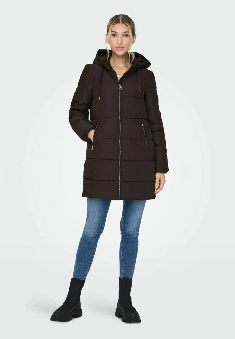 ONLY LONG PUFFER - Wintermantel - Mulch 4 ONLY LONG PUFFER - Wintermantel - Mulch – Bild 2