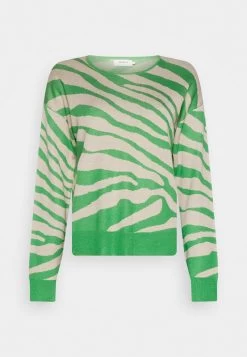 ONLY ONLKELLY O-NECK - Strickpullover - Kelly Green/pumice Stone -Mode Verkauf c71906b7e009409ab634acad23037e99 1