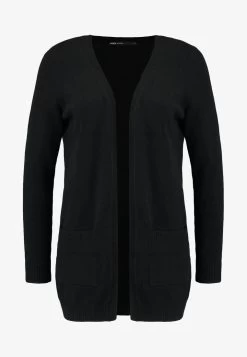 ONLY ONLLESLY OPEN CARDIGAN - Strickjacke - Black -Mode Verkauf ca415f66164640f7b665d991e0df4643
