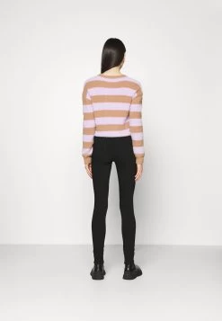 ONLY ONLNANNA - Jeans Skinny Fit - Black -Mode Verkauf cae330ccda5049448764fa93db36a6df