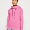ONLY ONLLENA HOOD - Sweatshirt - Festival Fuchsia Melange -Mode Verkauf cbc3678c2a284cea94aeb89342097f2a