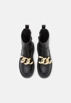 ONLY Shoes ONLBOSSI CHAIN BOOT - Plateaustiefelette - Black -Mode Verkauf cbcf0143ce3c4f72add090e329309893