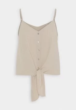 ONLY ONLMETTE STRAP BUTTON - Top - Pumice Stone -Mode Verkauf ccacbbef311a42abadbad15b01ca4a4b