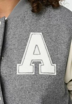 ONLY CARMAKOMA CURVY - Bomberjacke - Medium Grey Melange -Mode Verkauf ceae951d2b854dae8354eadb6b0f8965