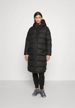 ONLY MATERNITY OLMCAMMIE LONG QUILTED COAT - Wintermantel - Black