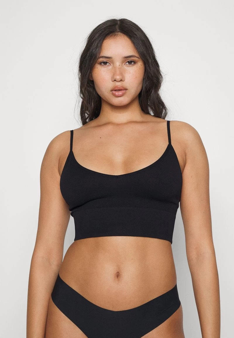 ONLY ONLVICKY S LESS V NECK 2 PACK - Bustier - Black 4 ONLY ONLVICKY S LESS V NECK 2 PACK - Bustier - Black – Bild 2