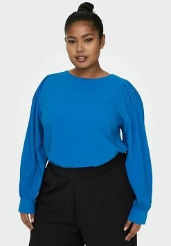 ONLY CARMAKOMA CURVY - Bluse - Directoire Blue