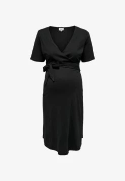 ONLY MATERNITY OLMMAY WRAP DRESS - Jerseykleid - Evening Blue -Mode Verkauf d22f7c8bd4a44b54969b1e2b170bda06 1