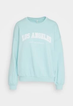 ONLY ONLDREAMER ACADEMY O NECK - Sweatshirt - Pastel Turquoise Los Angeles 12 ONLY ONLDREAMER ACADEMY O NECK - Sweatshirt - Pastel Turquoise Los Angeles -Mode Verkauf d29be70b14e5445eb312a9770e679562
