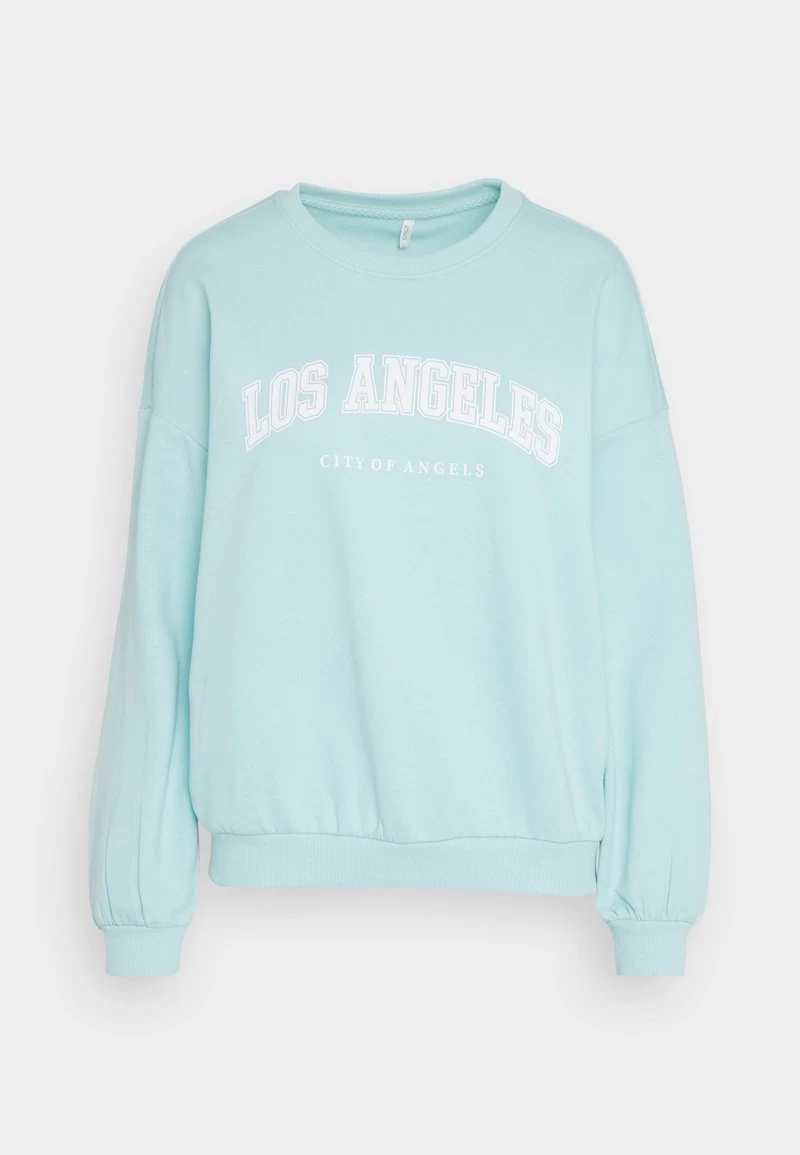 ONLY ONLDREAMER ACADEMY O NECK - Sweatshirt - Pastel Turquoise Los Angeles 7 ONLY ONLDREAMER ACADEMY O NECK - Sweatshirt - Pastel Turquoise Los Angeles – Bild 5