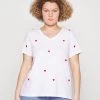 V-NECK TOP BOX - T-Shirt Basic - Bright White Heart -Mode Verkauf d5dca1c20e1848a89af1a3446cbf43fb