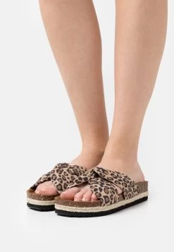 ONLY Shoes ONLMIRA KNOTTED - Pantolette Flach - Brown