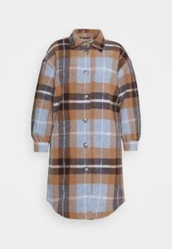 ONLY CARMAKOMA CARANDREA LONG SHACKET - Klassischer Mantel - Tobacco Brown -Mode Verkauf d9d719e964054c3bb75a3cca8b974284