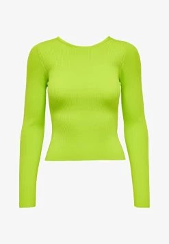 ONLY CON SCOLLO SUL RETRO - Strickpullover - Giallo