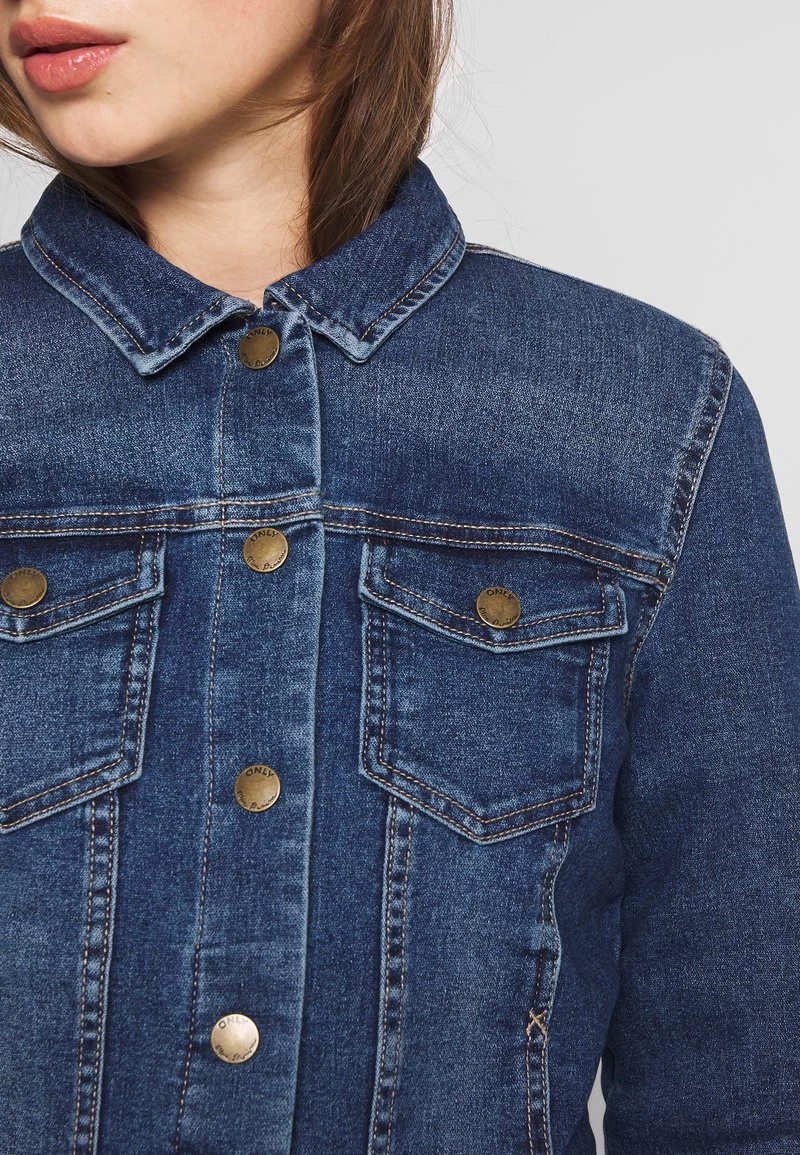 ONLY ONLWESTA JACKET - Jeansjacke - Dark Blue Denim 8 ONLY ONLWESTA JACKET - Jeansjacke - Dark Blue Denim – Bild 6
