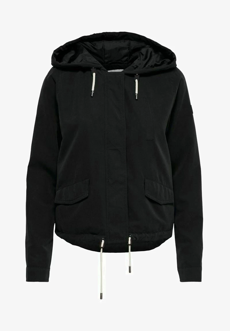 ONLY ONLSKYLAR HOOD SPRING JACKET - Leichte Jacke - Black 7 ONLY ONLSKYLAR HOOD SPRING JACKET - Leichte Jacke - Black – Bild 5