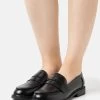 ONLY Shoes ONLLUX LOAFER - Slipper - Black -Mode Verkauf e015b8fff1914f8ba22a69940cd650a2